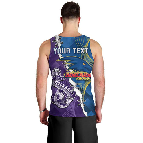 Personalised Crows and Dockers Men Tank Top Dynamic Sporty Version