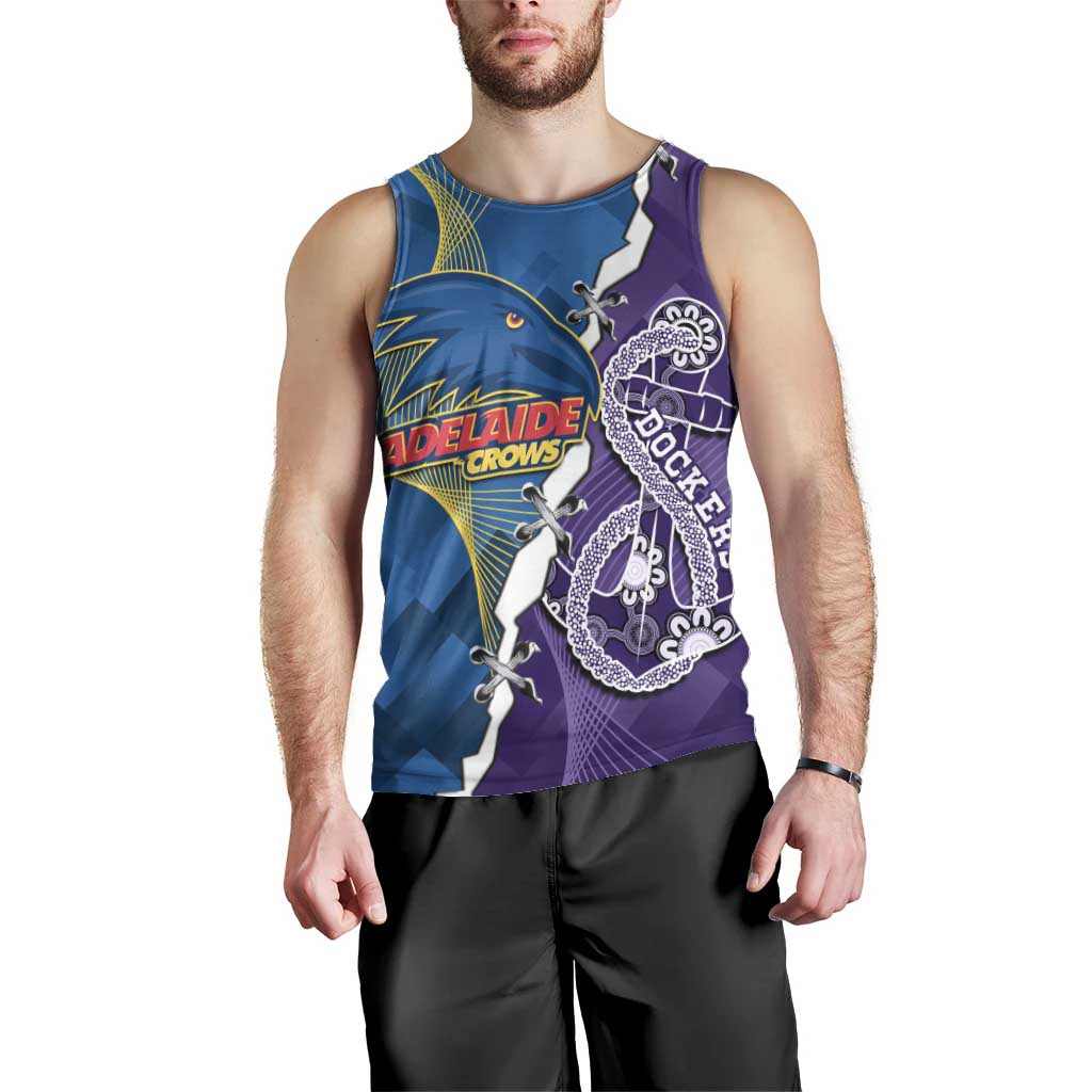 Personalised Crows and Dockers Men Tank Top Dynamic Sporty Version