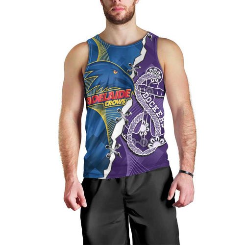 Personalised Crows and Dockers Men Tank Top Dynamic Sporty Version