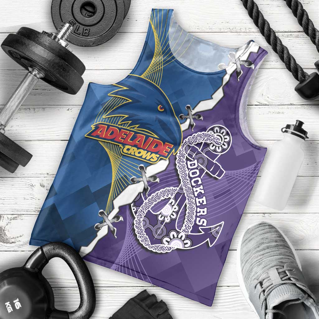 Personalised Crows and Dockers Men Tank Top Dynamic Sporty Version