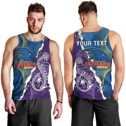 Personalised Crows and Dockers Men Tank Top Dynamic Sporty Version
