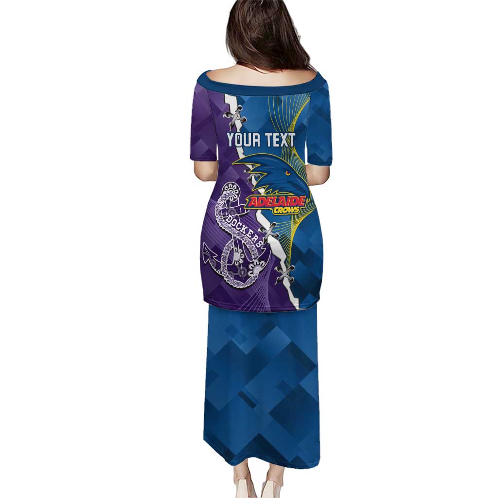 Personalised Crows and Dockers Puletasi Dynamic Sporty Version