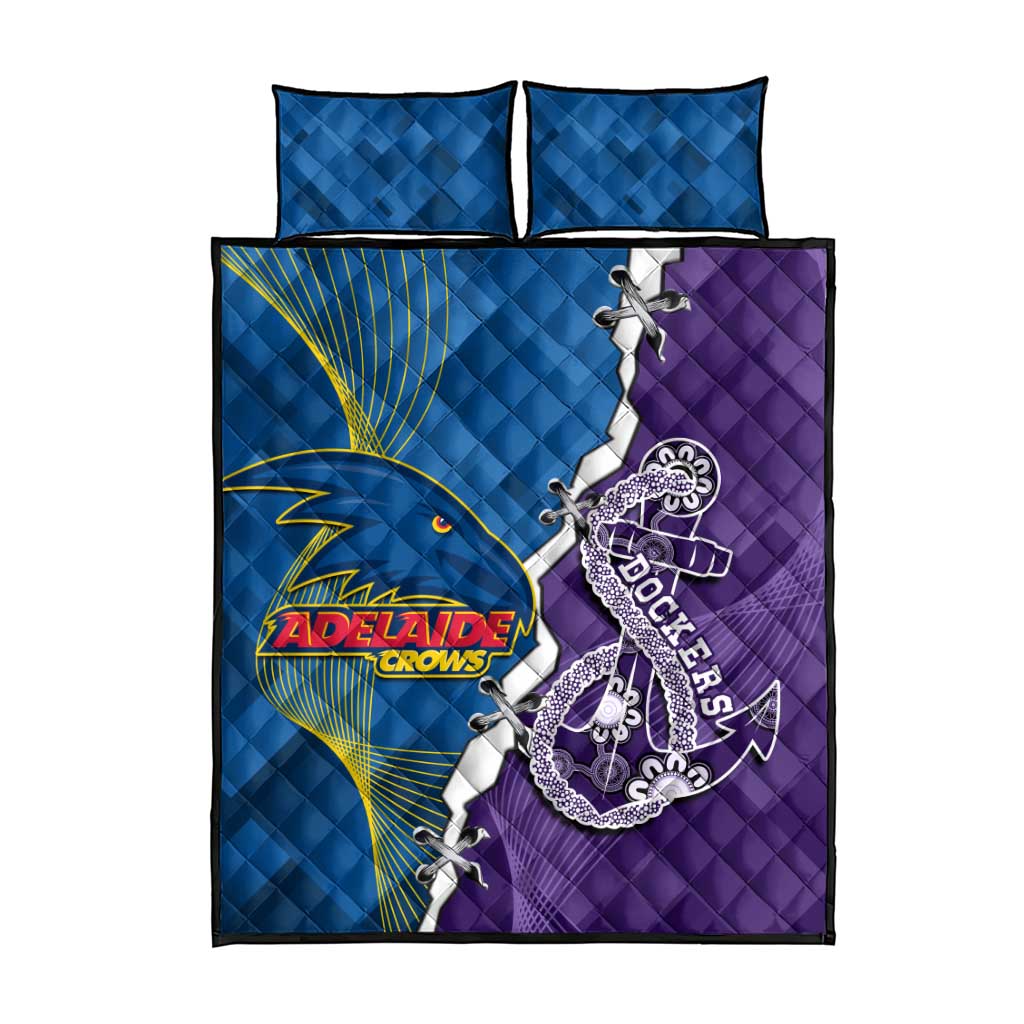 Crows and Dockers Quilt Bed Set Dynamic Sporty Version
