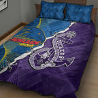 Crows and Dockers Quilt Bed Set Dynamic Sporty Version