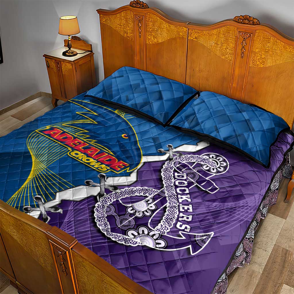 Crows and Dockers Quilt Bed Set Dynamic Sporty Version