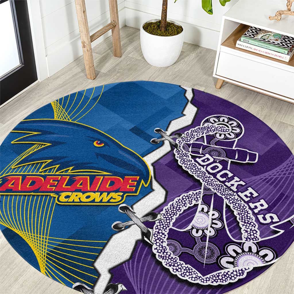 Crows and Dockers Round Carpet Dynamic Sporty Version
