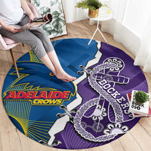 Crows and Dockers Round Carpet Dynamic Sporty Version