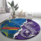 Crows and Dockers Round Carpet Dynamic Sporty Version