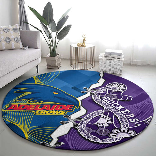 Crows and Dockers Round Carpet Dynamic Sporty Version