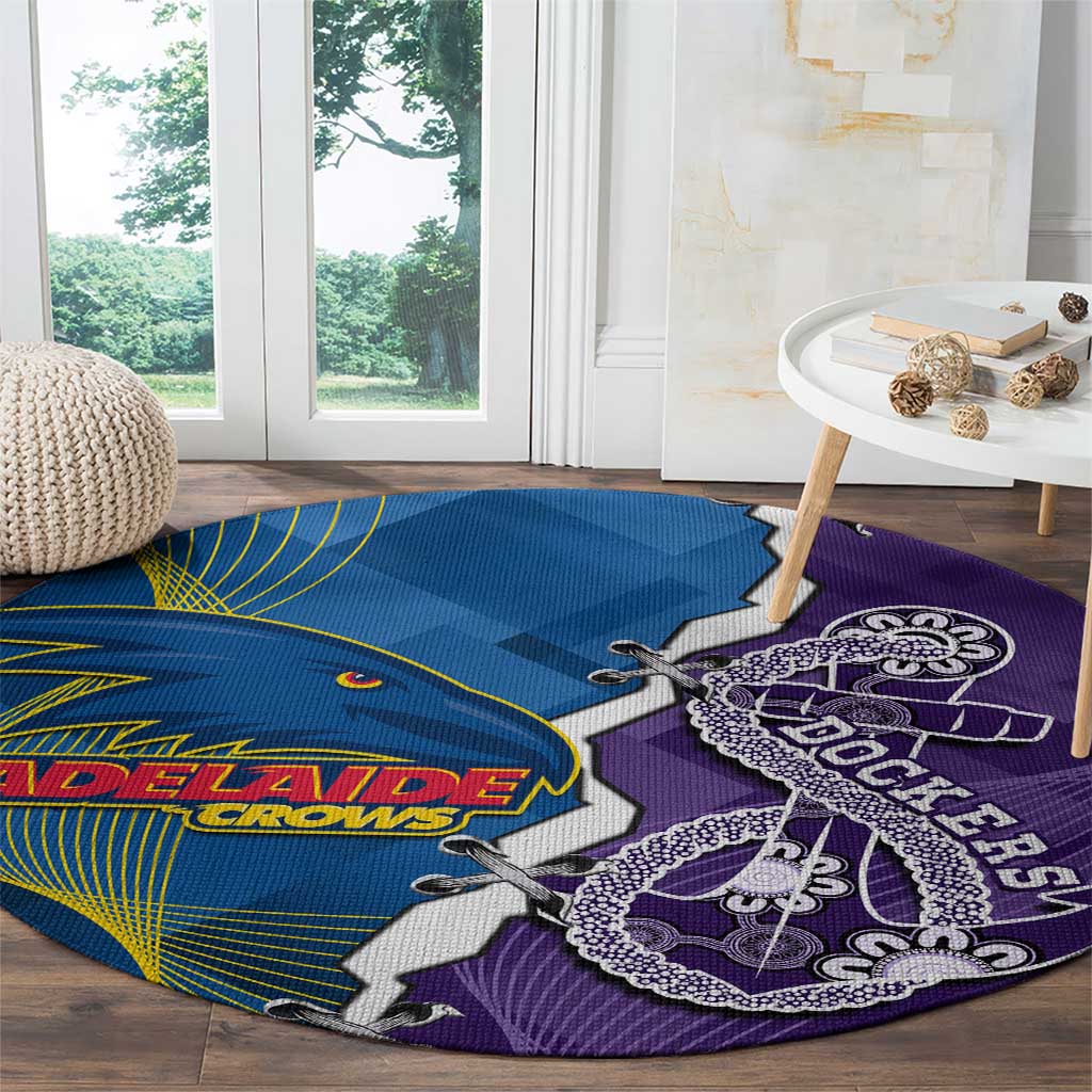 Crows and Dockers Round Carpet Dynamic Sporty Version
