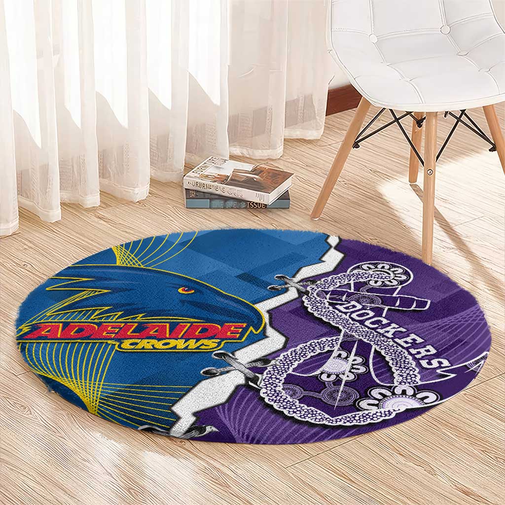 Crows and Dockers Round Carpet Dynamic Sporty Version