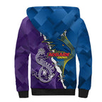 Personalised Crows and Dockers Sherpa Hoodie Dynamic Sporty Version