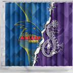 Crows and Dockers Shower Curtain Dynamic Sporty Version