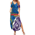 Personalised Crows and Dockers Summer Maxi Dress Dynamic Sporty Version
