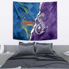 Crows and Dockers Tapestry Dynamic Sporty Version
