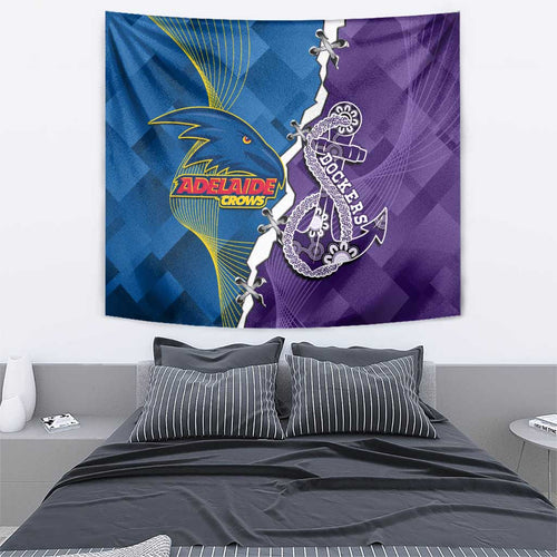 Crows and Dockers Tapestry Dynamic Sporty Version