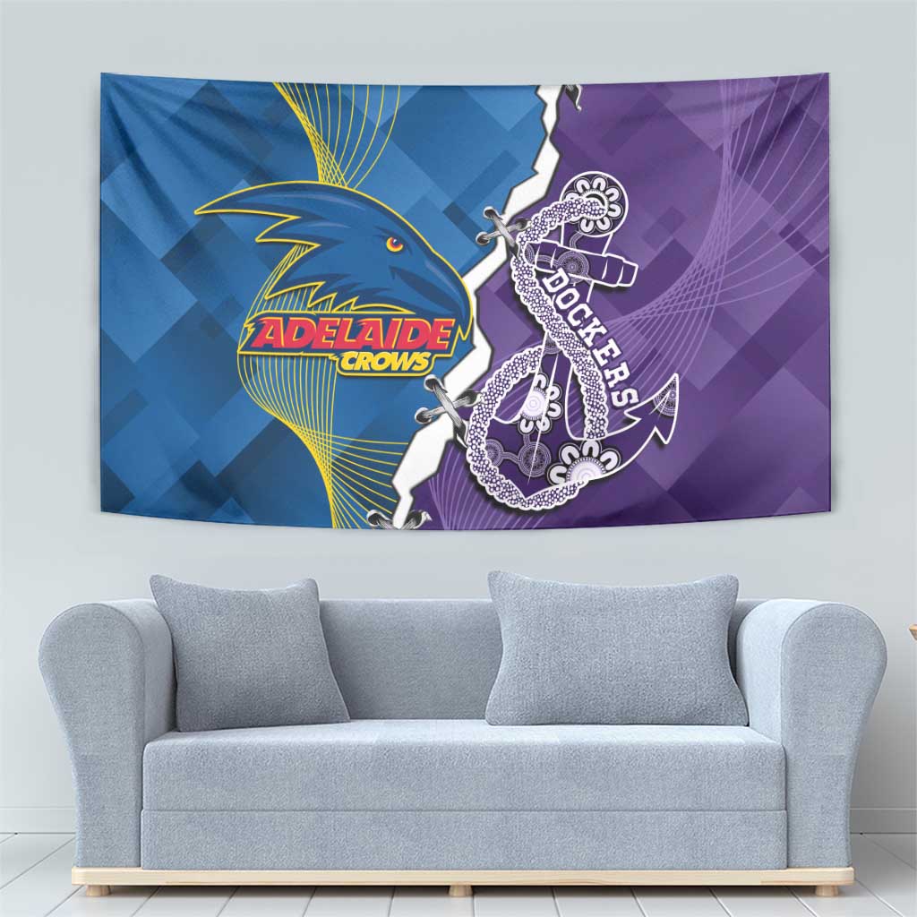 Crows and Dockers Tapestry Dynamic Sporty Version