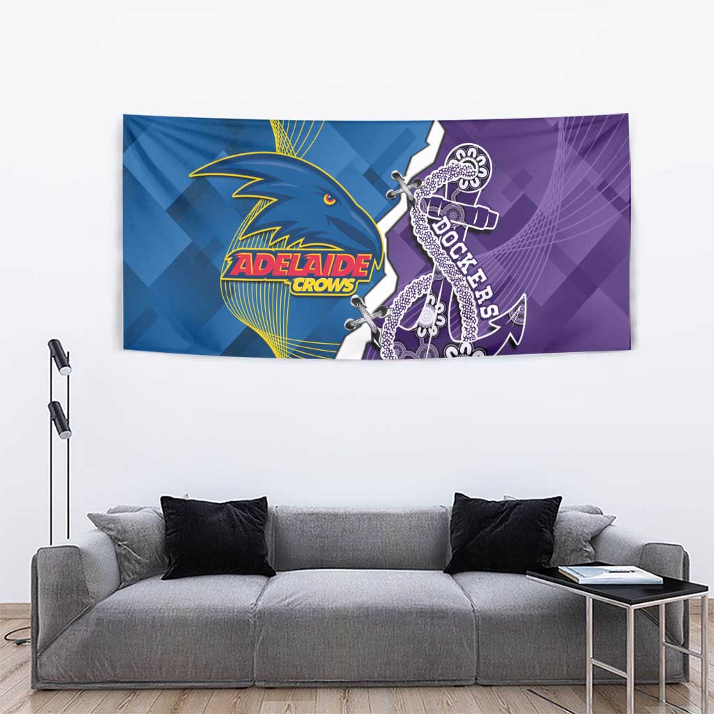 Crows and Dockers Tapestry Dynamic Sporty Version