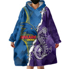 Personalised Crows and Dockers Wearable Blanket Hoodie Dynamic Sporty Version