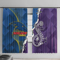 Crows and Dockers Window Curtain Dynamic Sporty Version