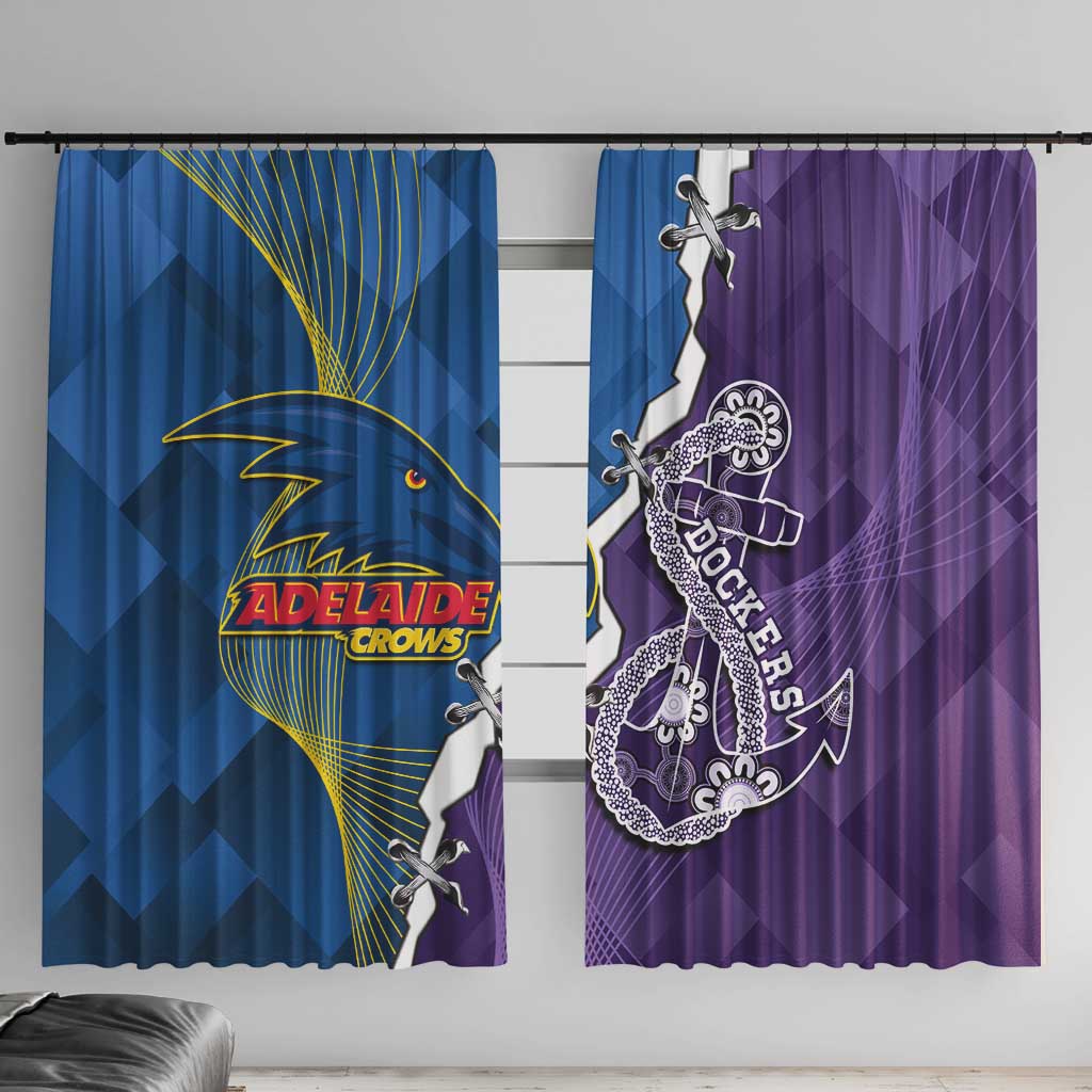 Crows and Dockers Window Curtain Dynamic Sporty Version