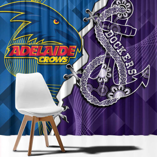 Crows and Dockers Window Curtain Dynamic Sporty Version