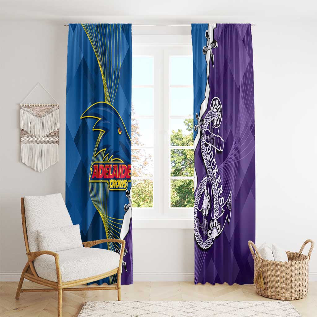 Crows and Dockers Window Curtain Dynamic Sporty Version