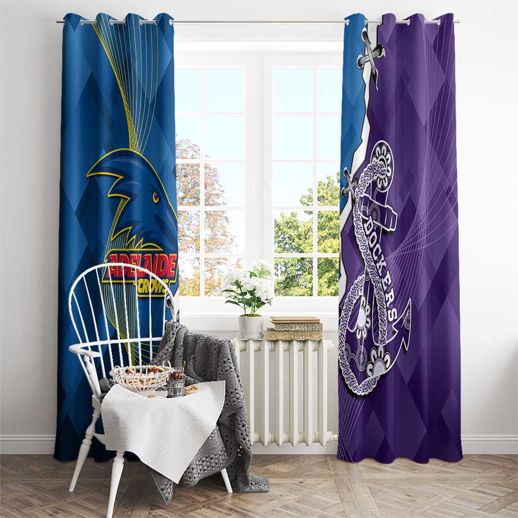 Crows and Dockers Window Curtain Dynamic Sporty Version