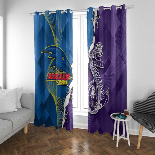 Crows and Dockers Window Curtain Dynamic Sporty Version