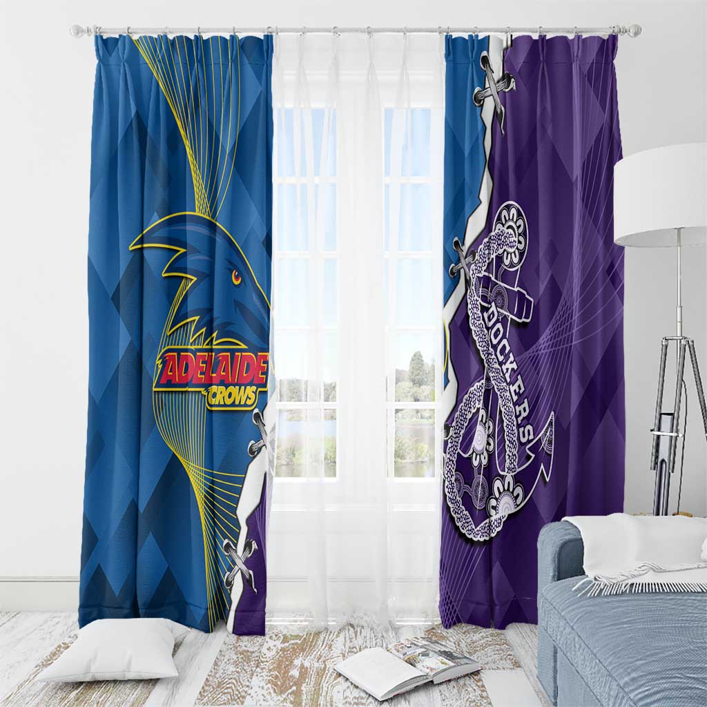 Crows and Dockers Window Curtain Dynamic Sporty Version