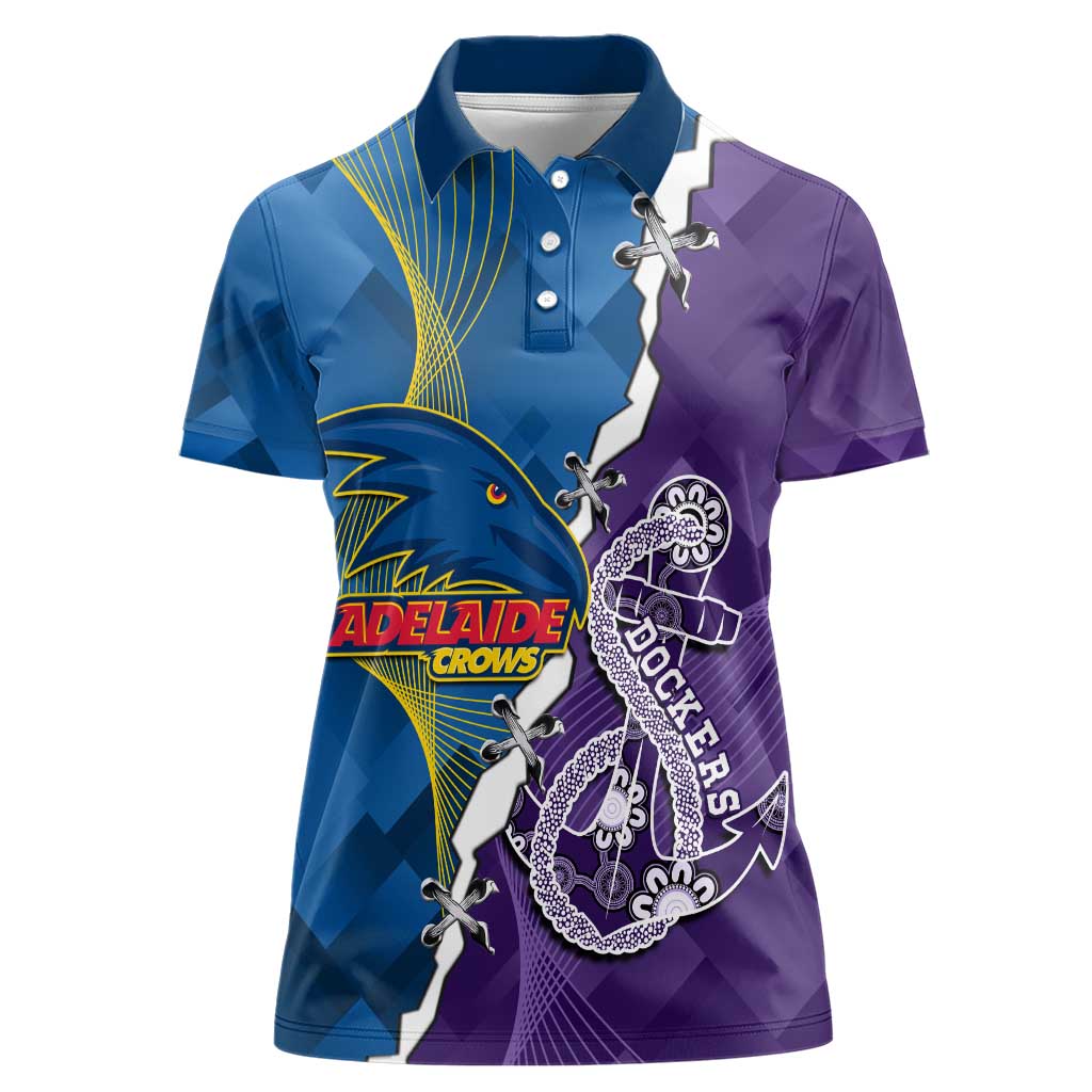 Personalised Crows and Dockers Women Polo Shirt Dynamic Sporty Version