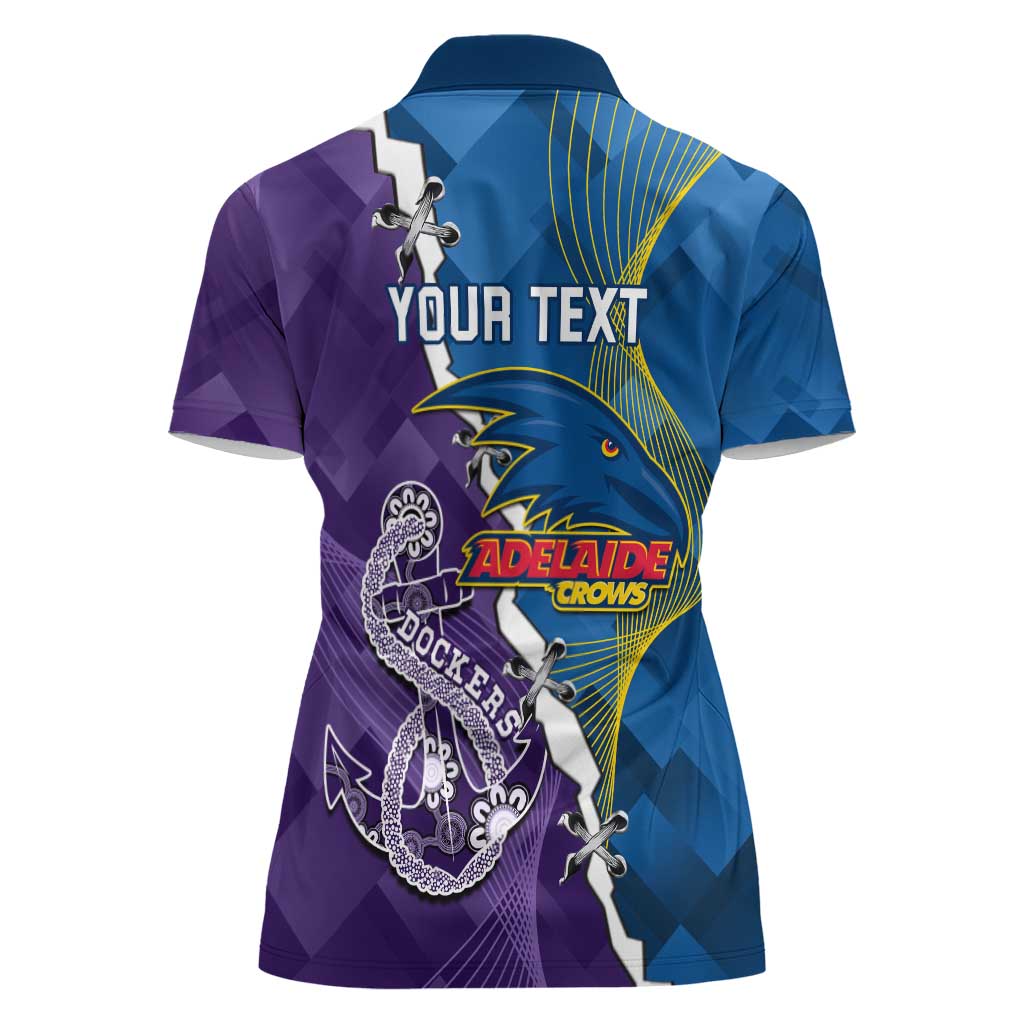 Personalised Crows and Dockers Women Polo Shirt Dynamic Sporty Version