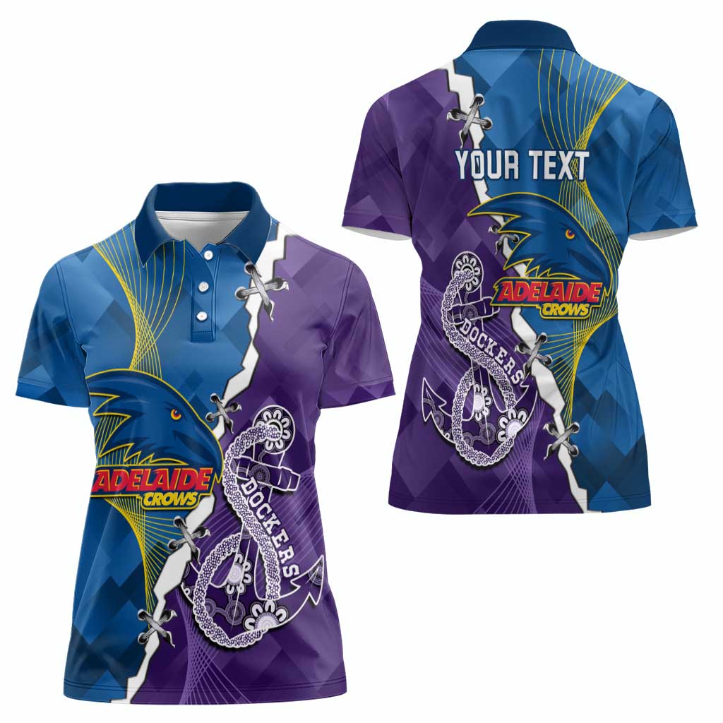 Personalised Crows and Dockers Women Polo Shirt Dynamic Sporty Version
