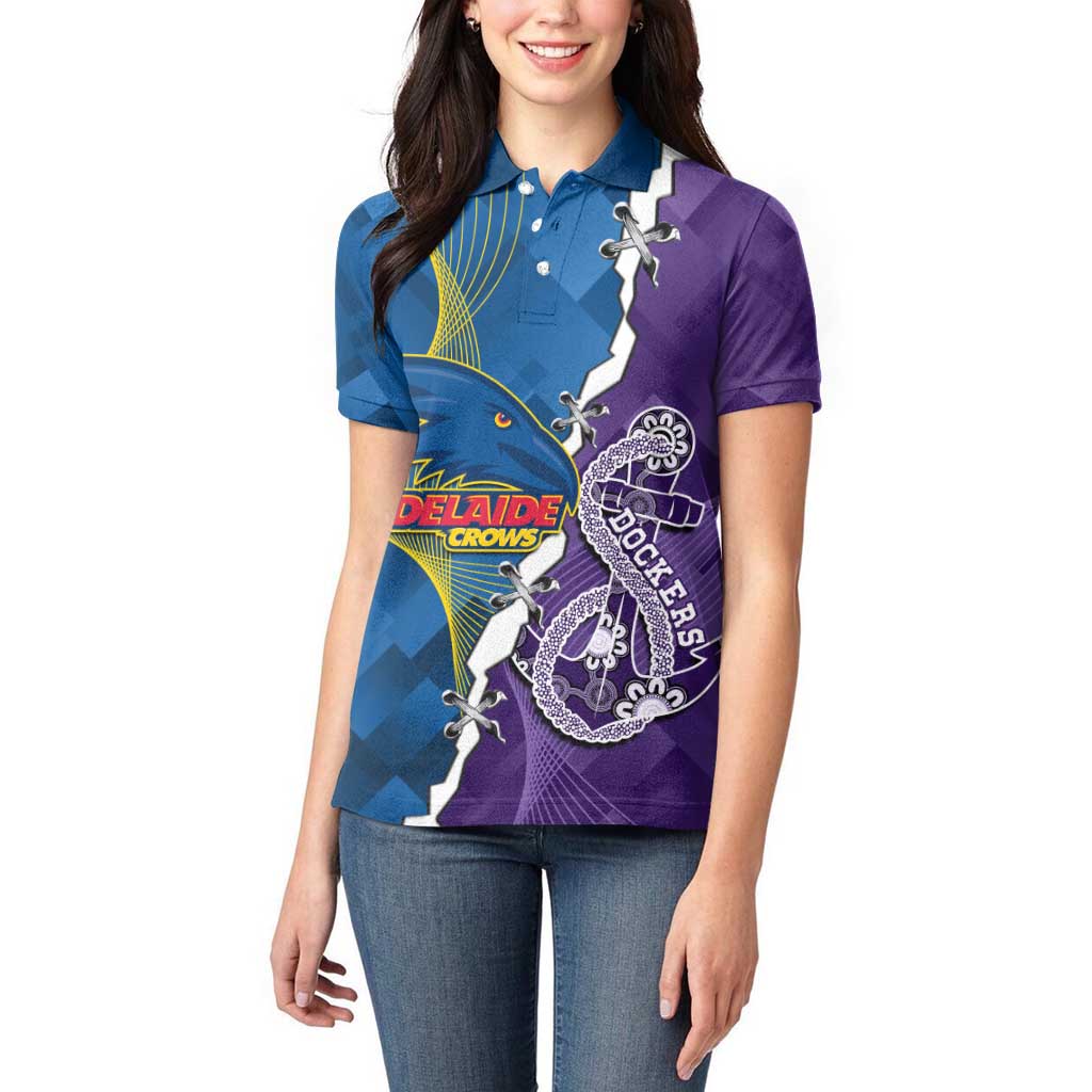 Personalised Crows and Dockers Women Polo Shirt Dynamic Sporty Version