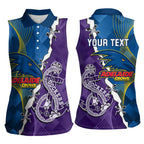 Personalised Crows and Dockers Women Sleeveless Polo Shirt Dynamic Sporty Version
