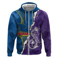 Personalised Crows and Dockers Zip Hoodie Dynamic Sporty Version