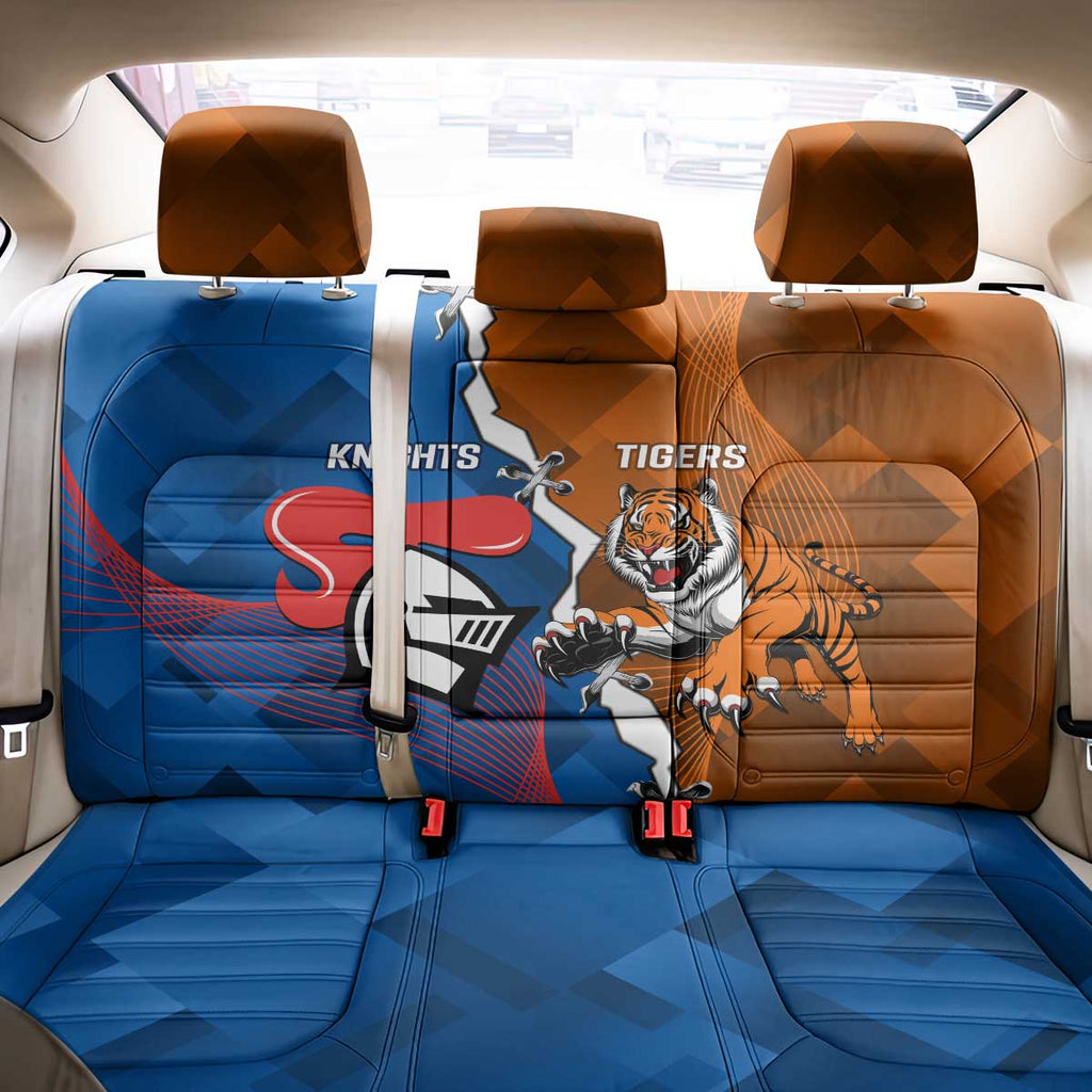 Knights and Tigers Back Car Seat Cover Dynamic Sporty Version