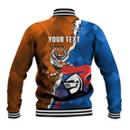 Personalised Knights and Tigers Baseball Jacket Dynamic Sporty Version