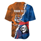Personalised Knights and Tigers Baseball Jersey Dynamic Sporty Version