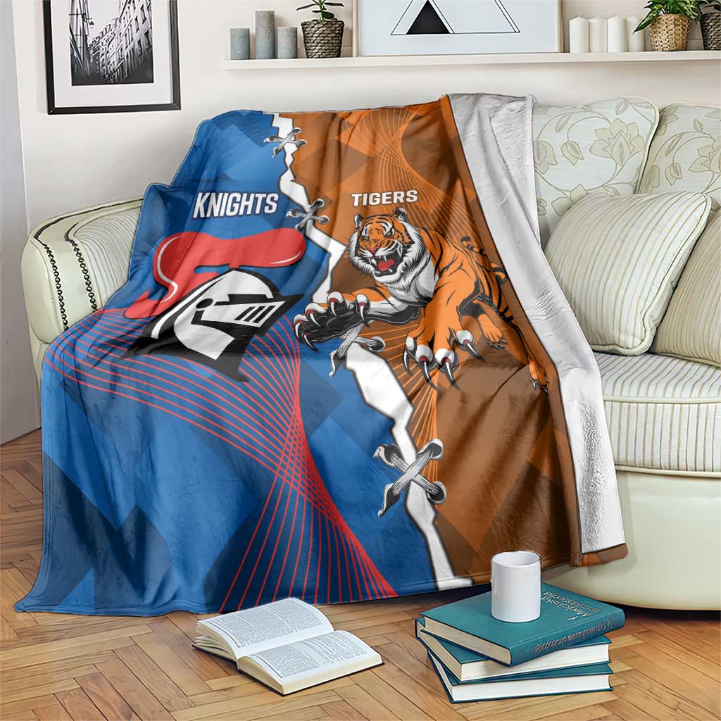 Knights and Tigers Blanket Dynamic Sporty Version