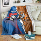Knights and Tigers Blanket Dynamic Sporty Version