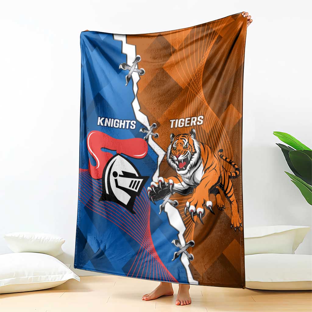 Knights and Tigers Blanket Dynamic Sporty Version