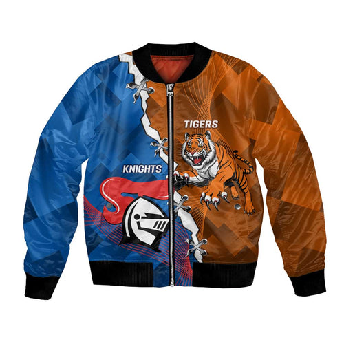Personalised Knights and Tigers Bomber Jacket Dynamic Sporty Version