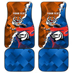 Knights and Tigers Car Mats Dynamic Sporty Version