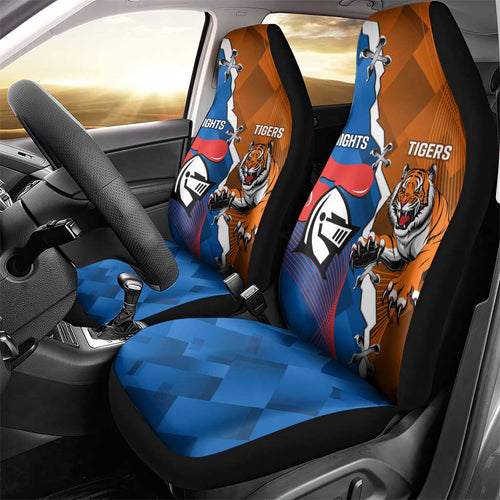 Knights and Tigers Car Seat Cover Dynamic Sporty Version