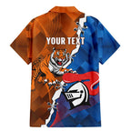 Personalised Knights and Tigers Family Matching Mermaid Dress and Hawaiian Shirt Dynamic Sporty Version