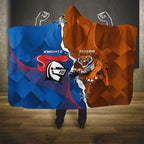 Knights and Tigers Hooded Blanket Dynamic Sporty Version