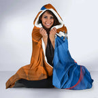 Knights and Tigers Hooded Blanket Dynamic Sporty Version
