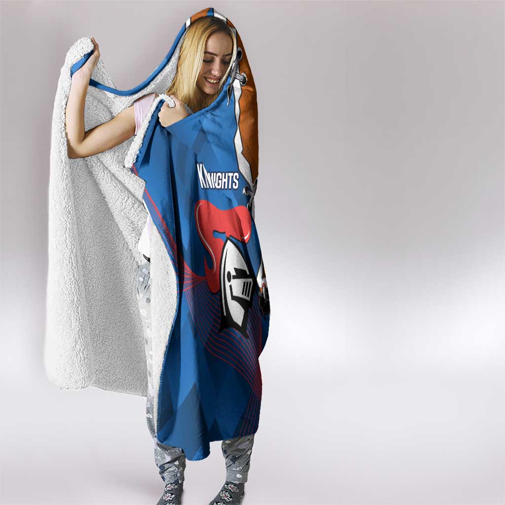 Knights and Tigers Hooded Blanket Dynamic Sporty Version