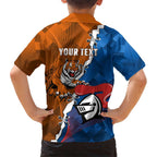 Personalised Knights and Tigers Kid Hawaiian Shirt Dynamic Sporty Version